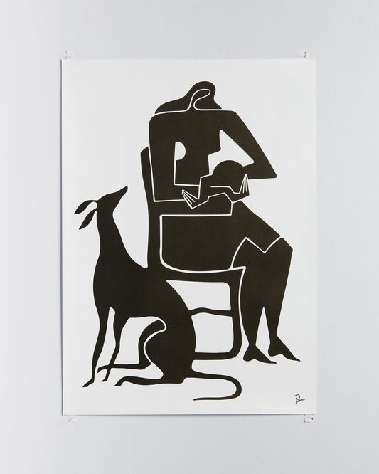 Bella and the ball poster