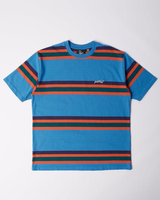 Script striped t-shirt