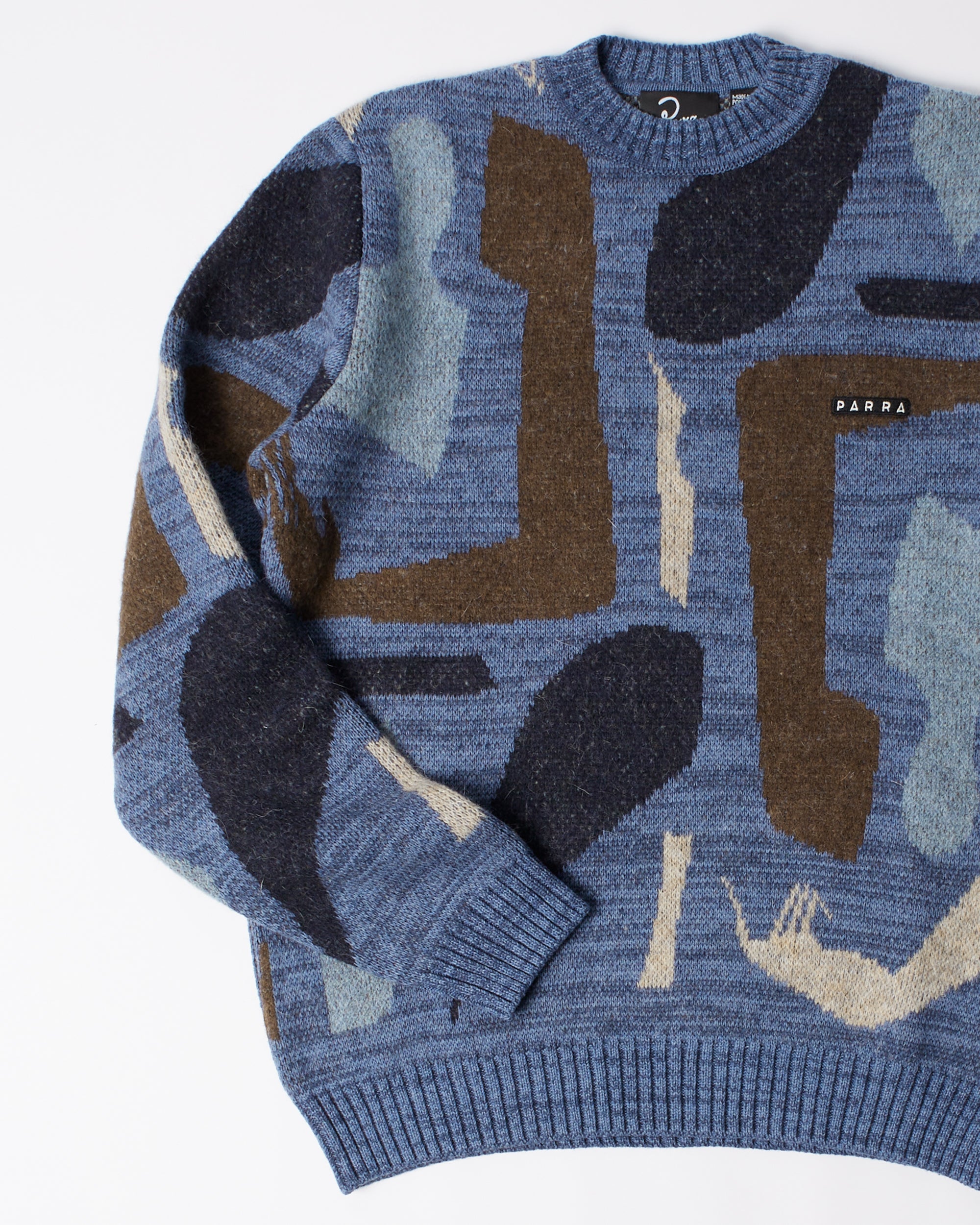 トップス liten Sculpture form pullover Detached knitting pullover – by Parra USA