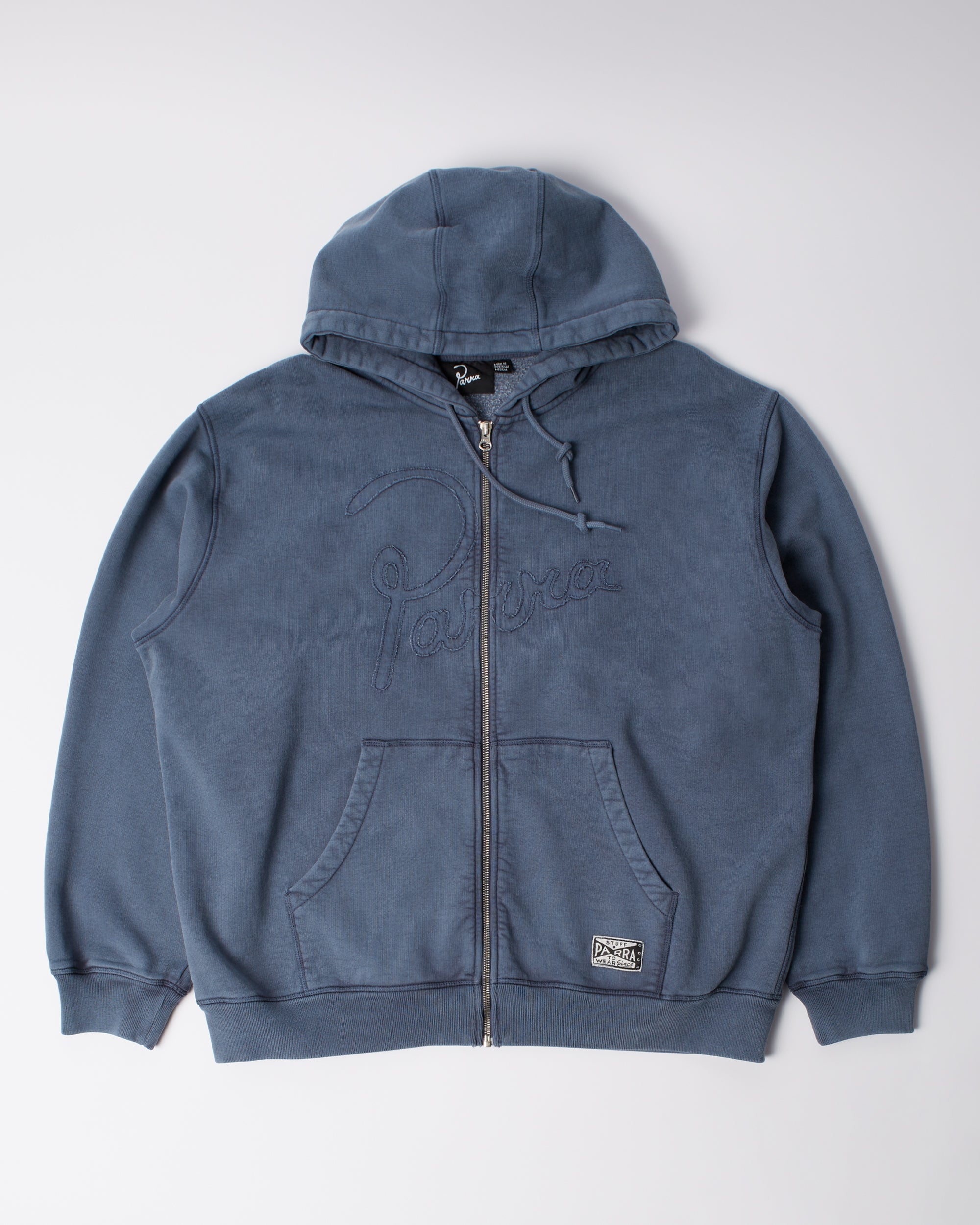 Not fade away zip hooded sweatshirt – by Parra USA