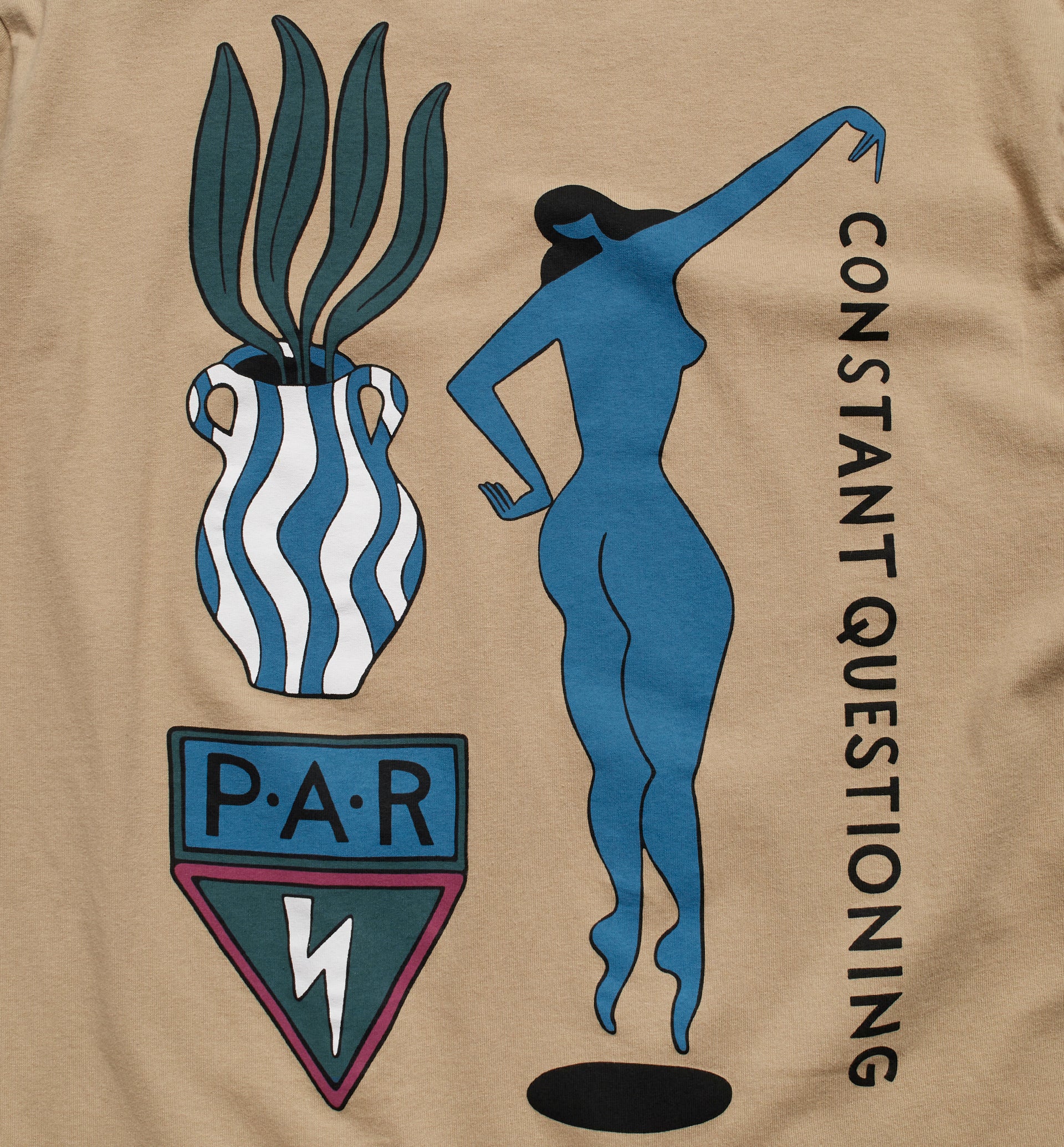 Parra - questioning t-shirt