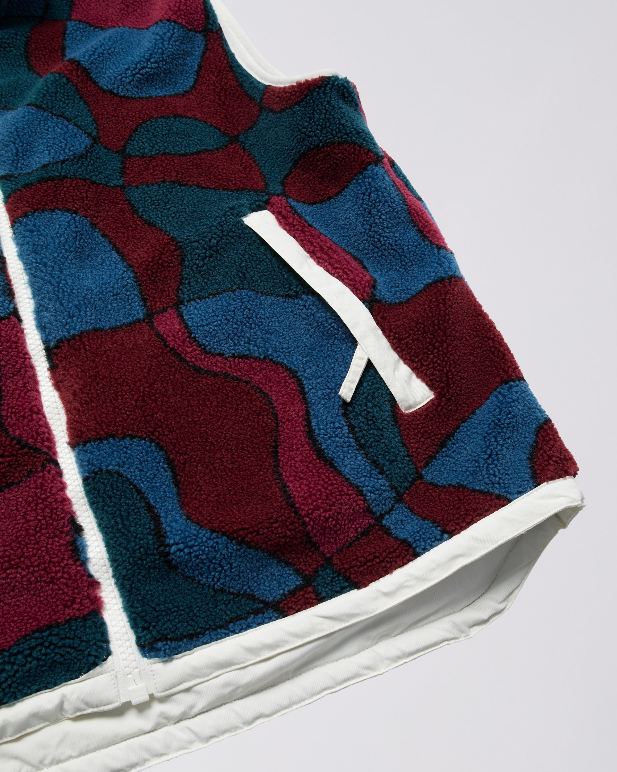 Trees in wind reversible vest – by Parra USA