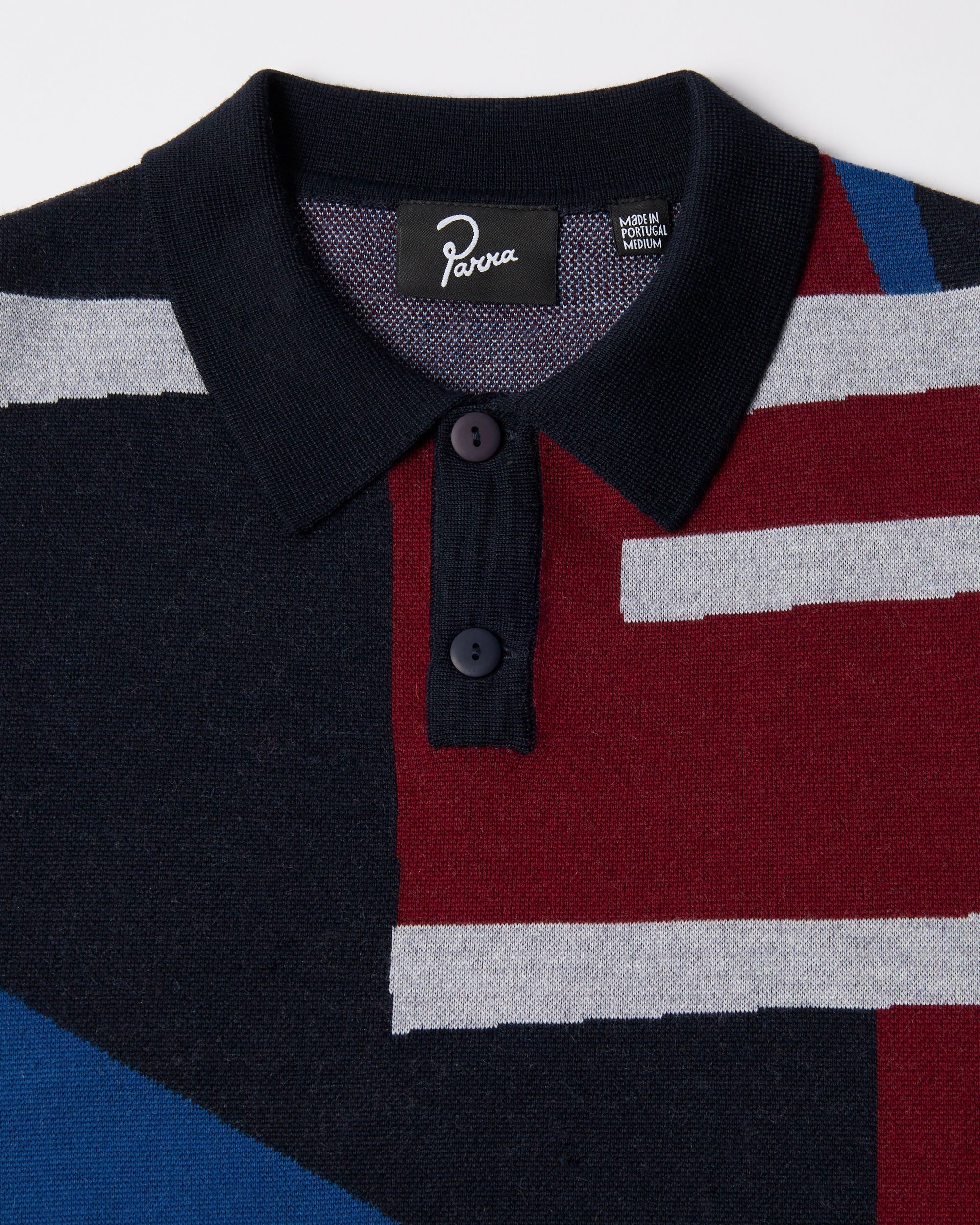 BY PARRA バイ パラ 定価14580円 「POLO PIQUE FOREST BEACH」 MALLARD GREEN Mサイズ 新品未使用 Vertical forest knitted polo \u2013 by Parra USA