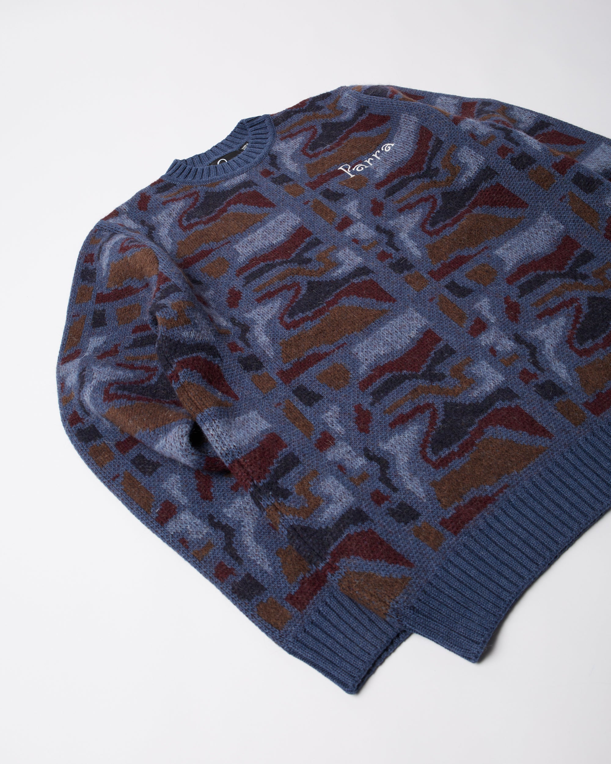 Repeat ftp booster knitted pullover – by Parra USA