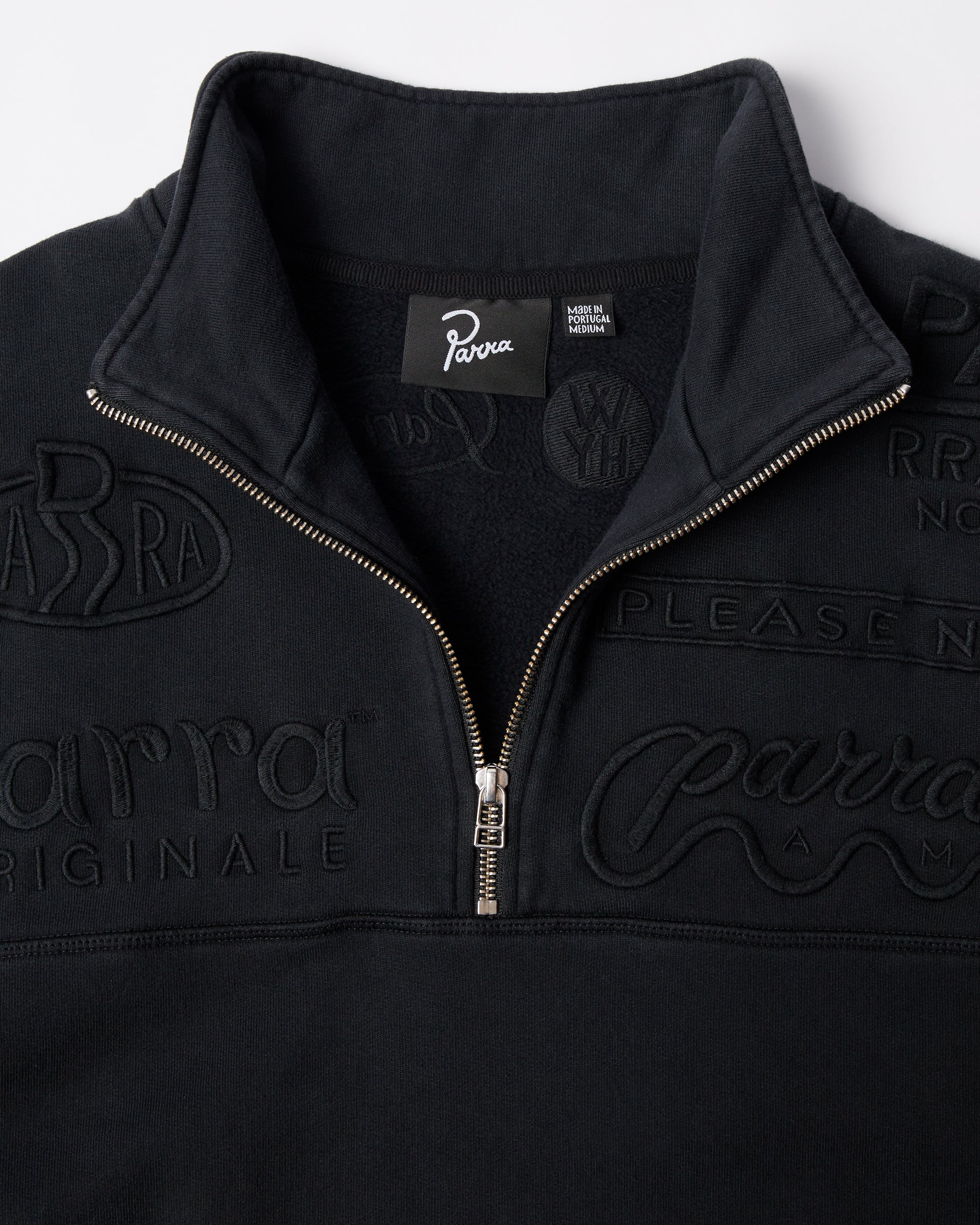 Media training quarter zip pullover – by Parra USA