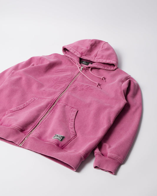 Not fade away zip hooded sweatshirt