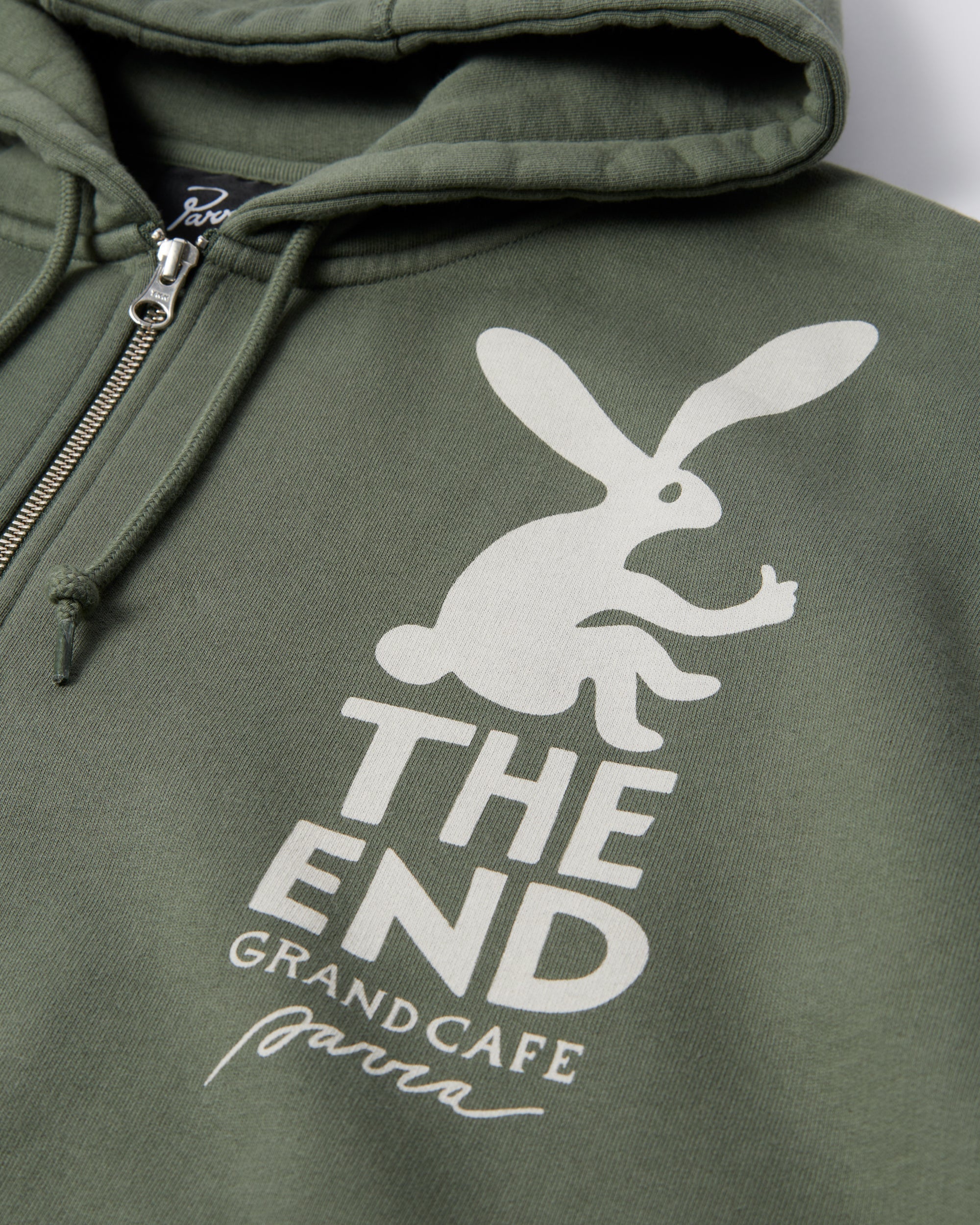 End the bunny zip hooded sweatshirt – by Parra USA