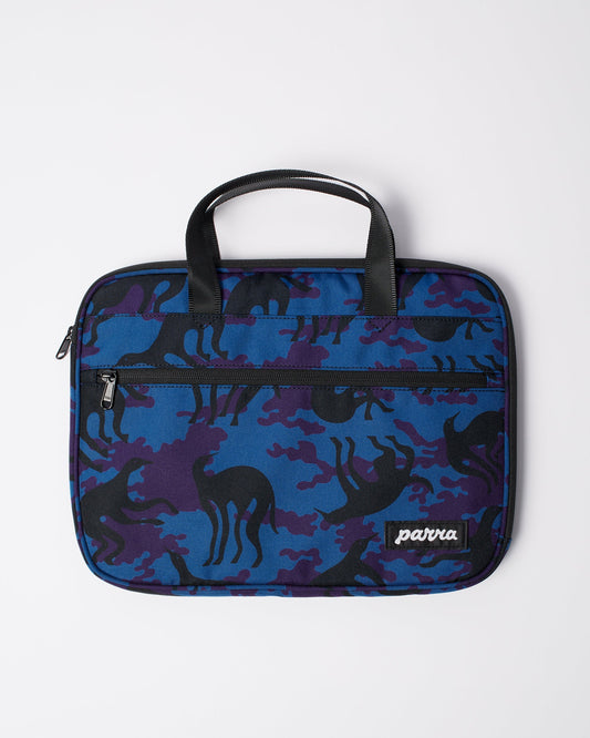 Purple camo beast laptop sleeve