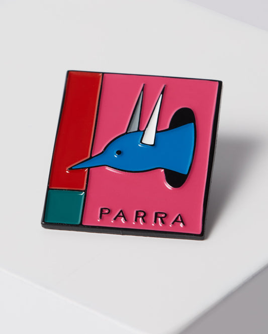The hunted enamel pin