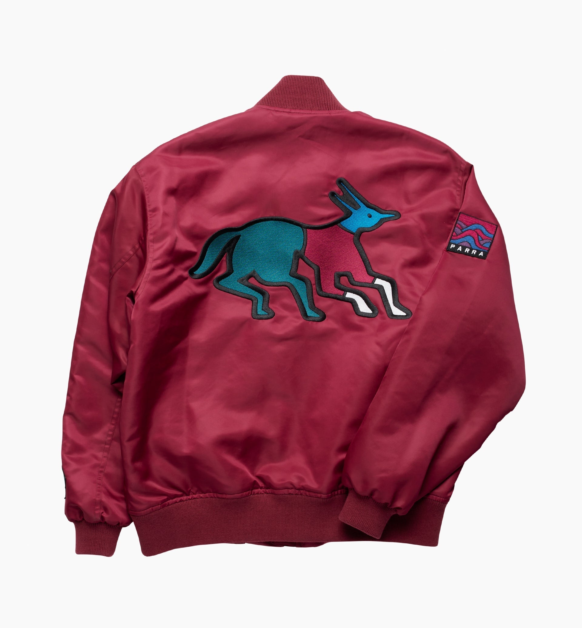 Parra - stacked pets varsity jacket