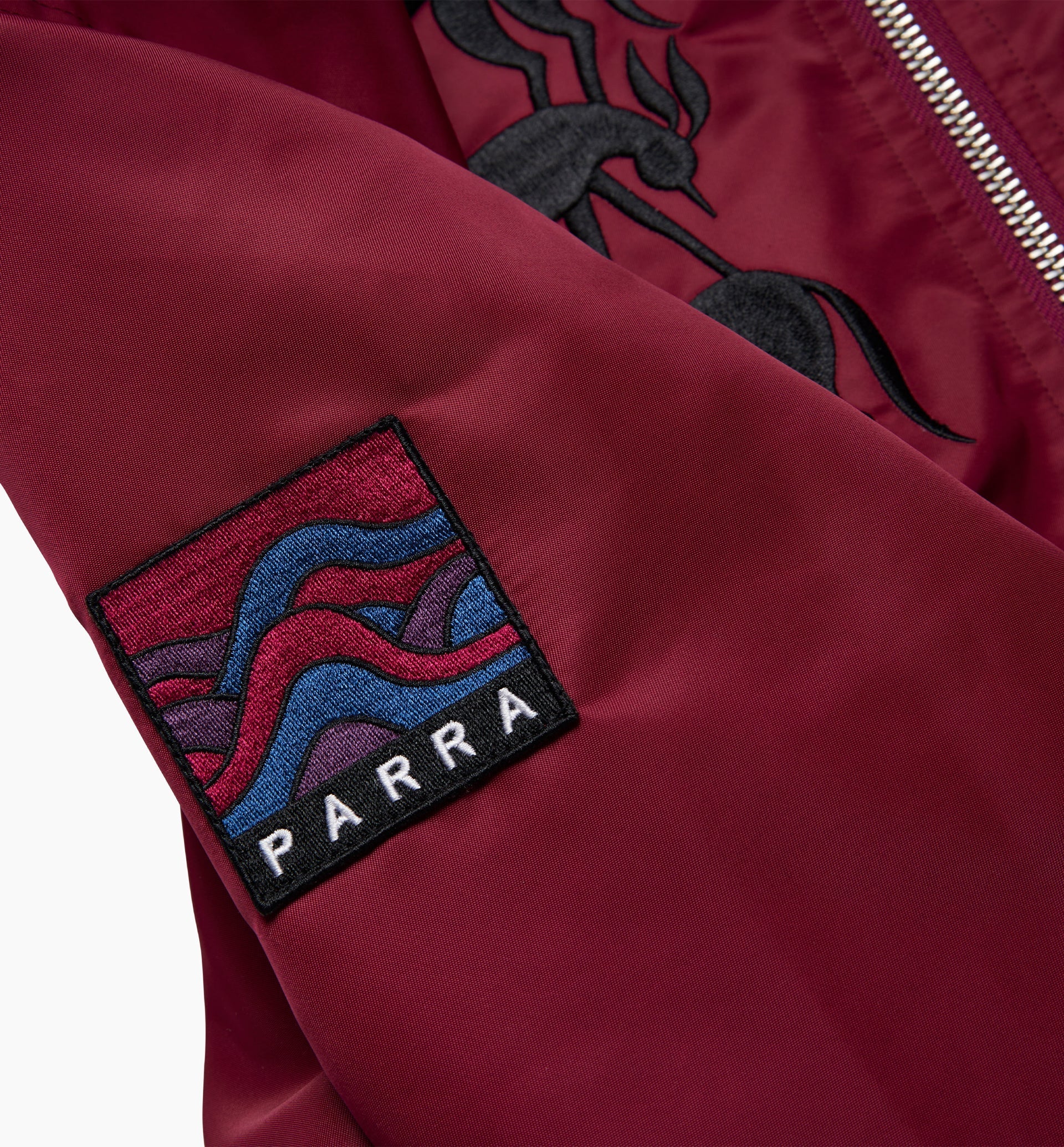 Parra - stacked pets varsity jacket