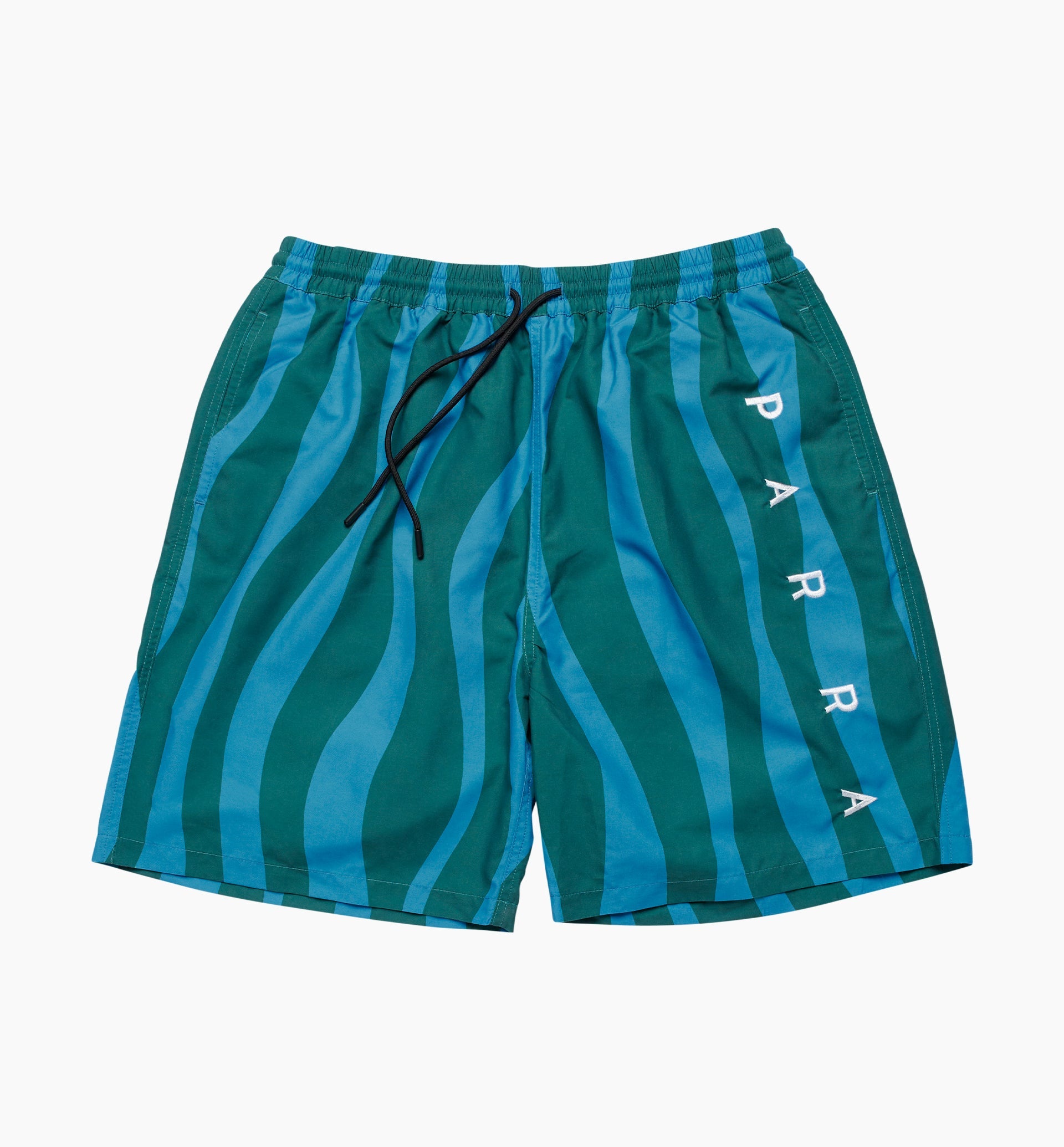Parra - aqua weed waves swim shorts